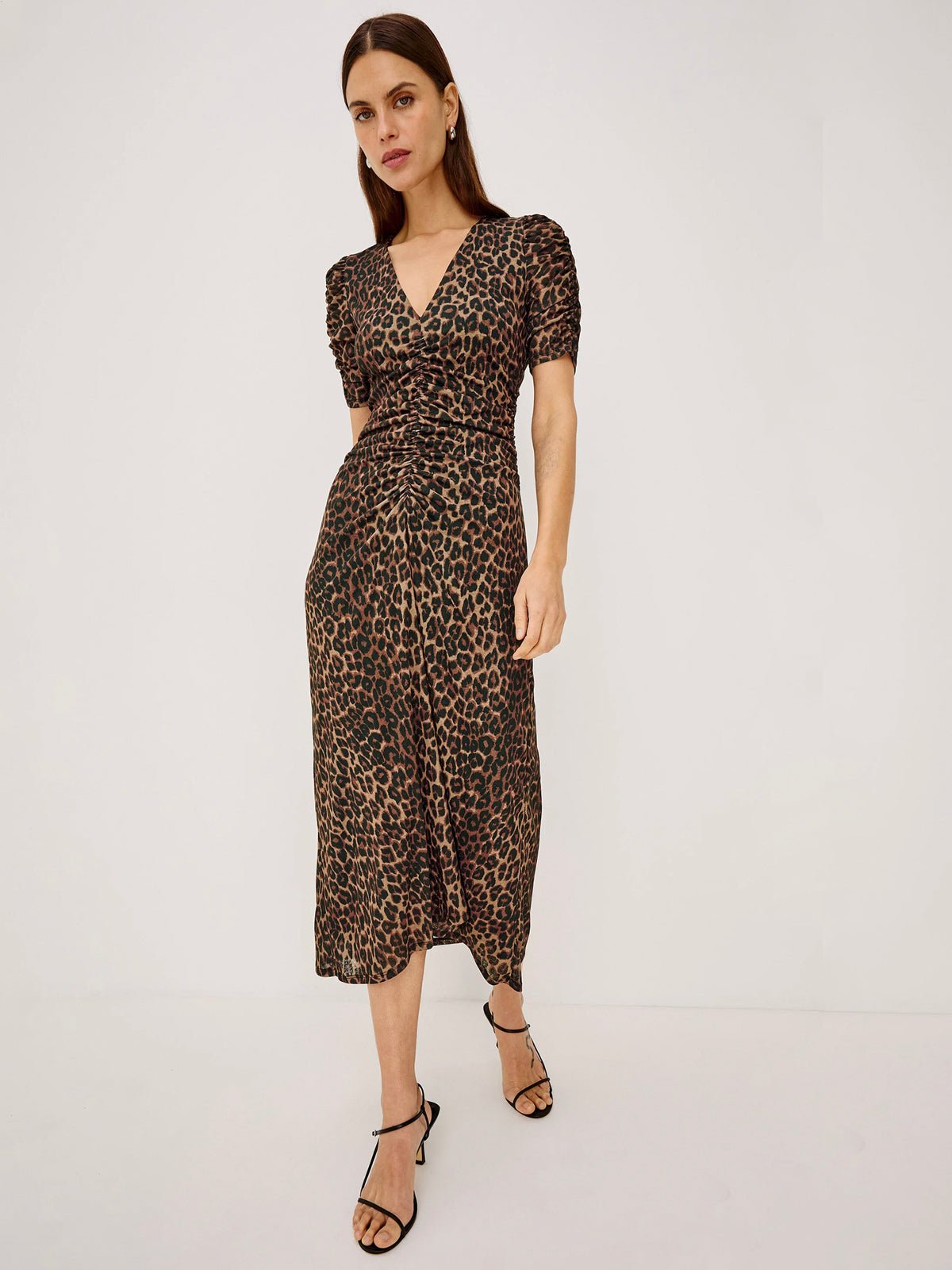 Rails Beacon Animal Print Midi Dress - Glebe Fashion