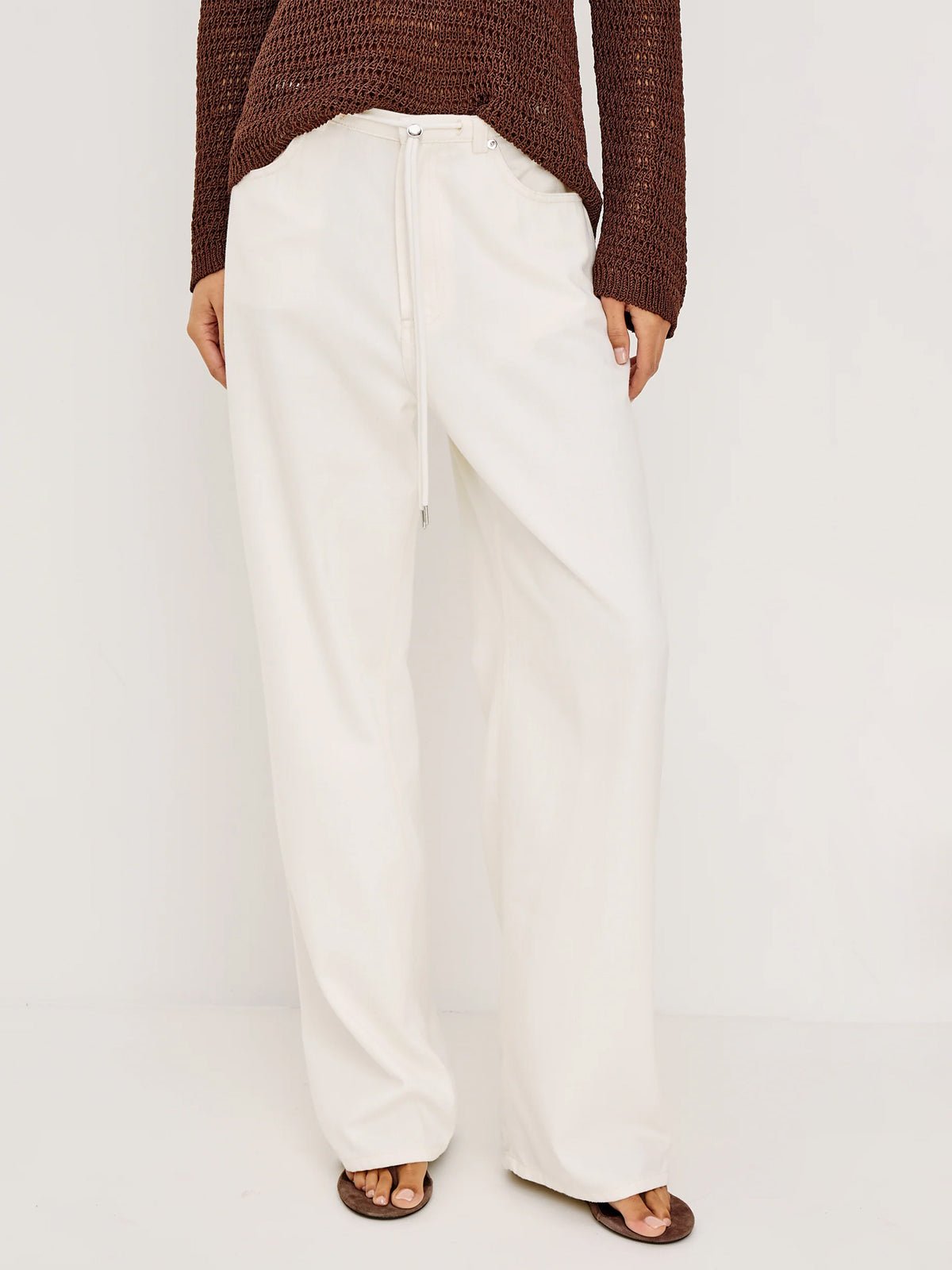 Rails Normandie Pant Ivory - Glebe Fashion