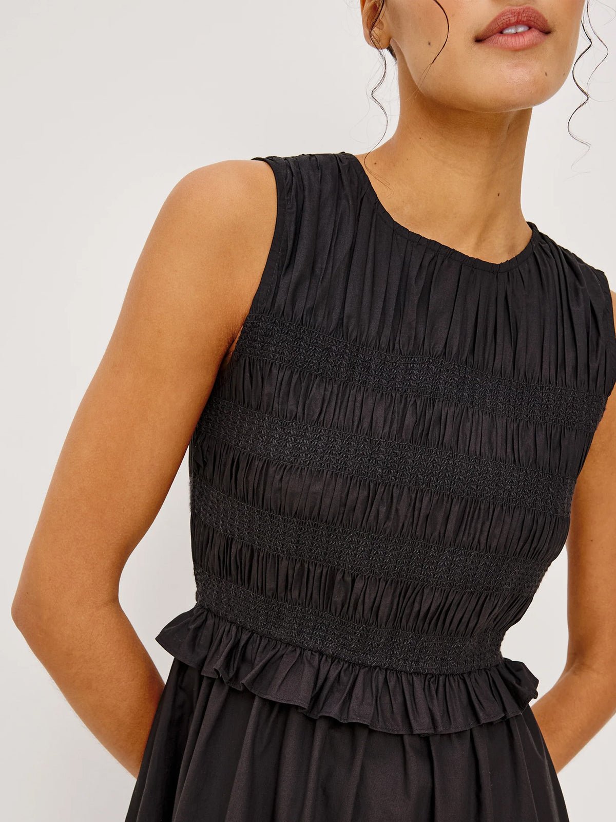Rails Rialto Midi Dress Black - Glebe Fashion