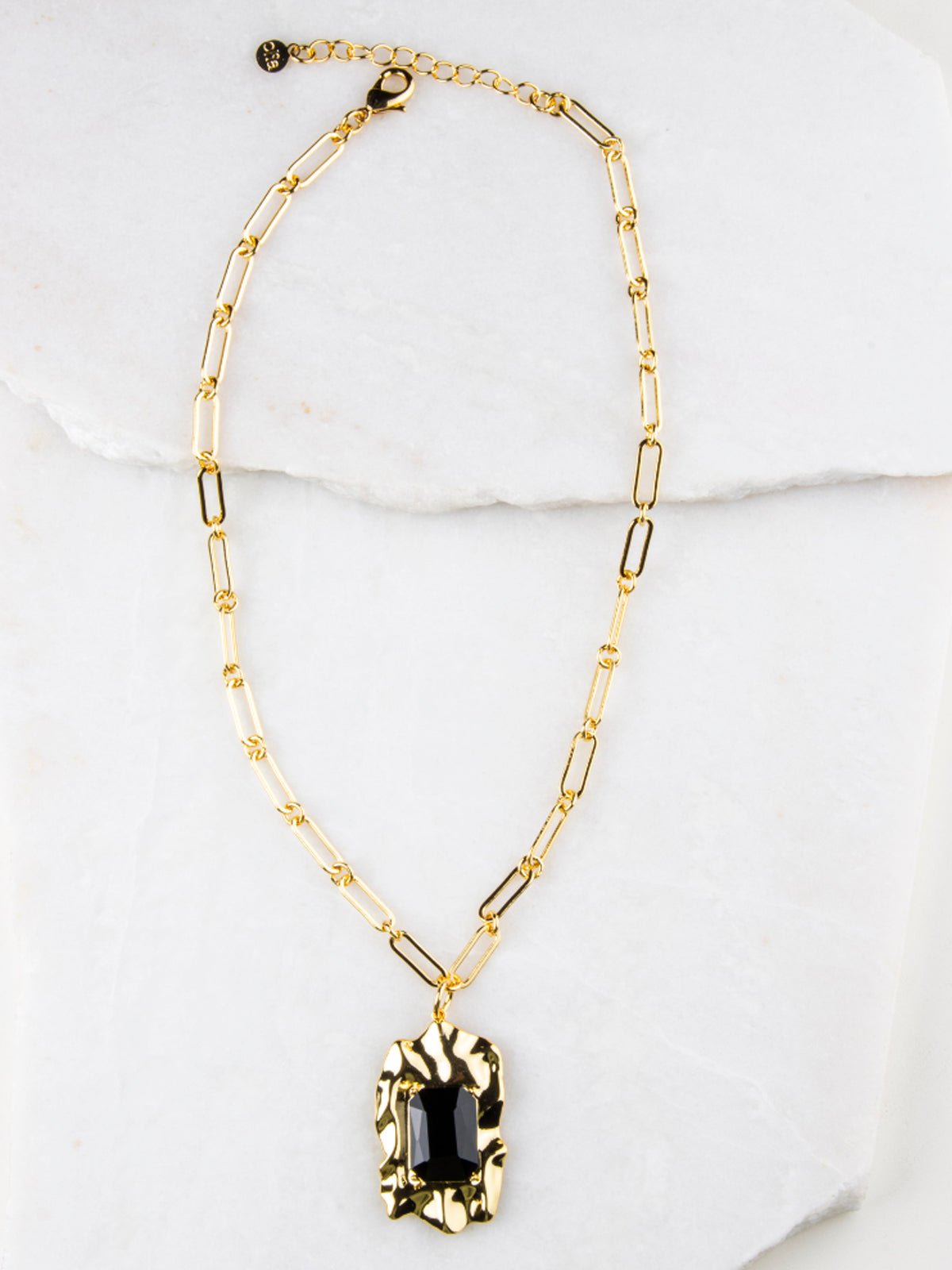 Romi Paperlink Necklace Gold - Glebe Fashion