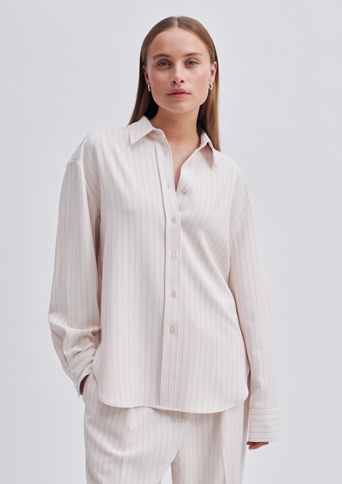 Second Female Kama Shirt Mauve - Glebe Fashion