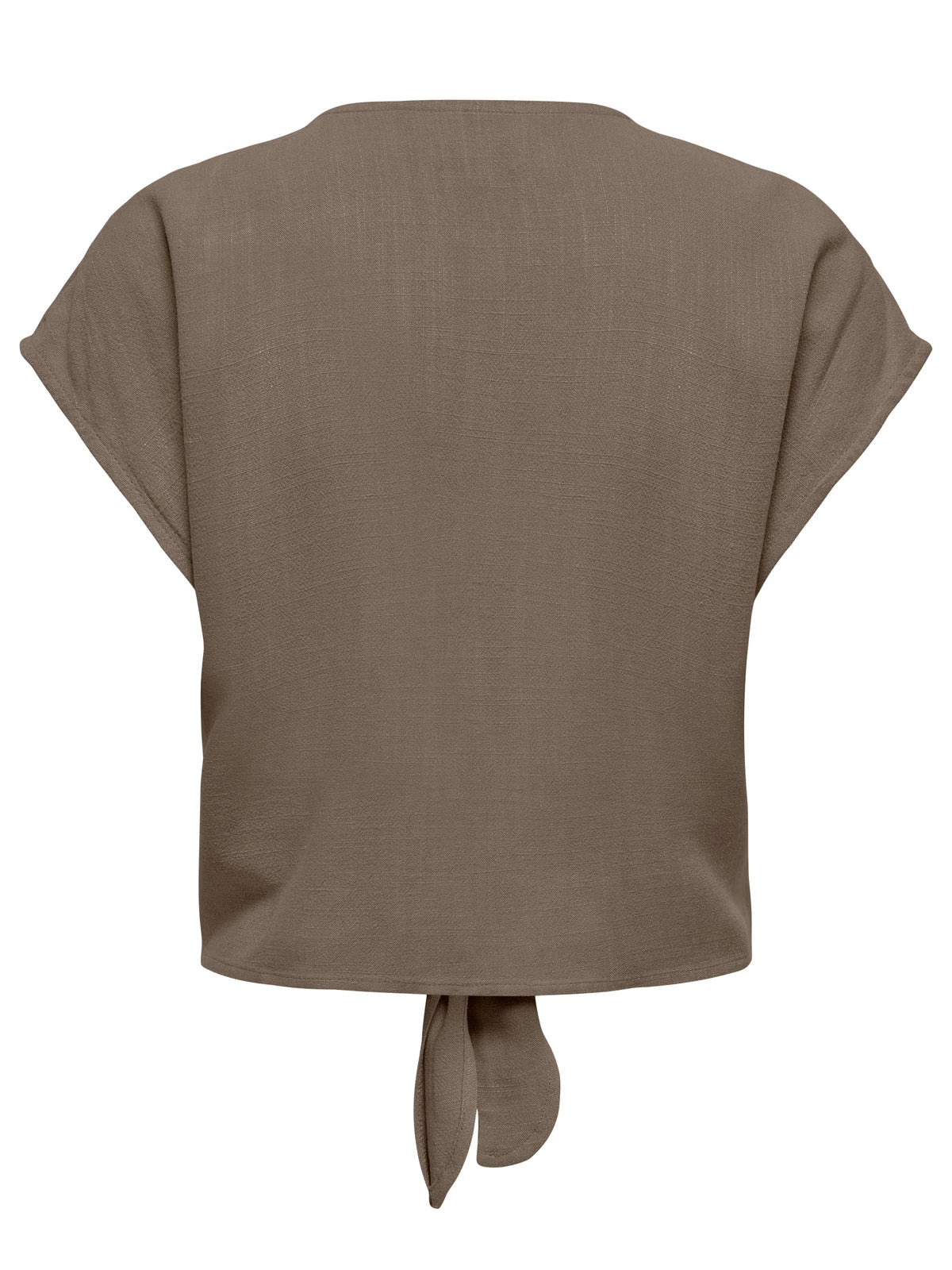 Siesta Knot Shirt Walnut - Glebe Fashion