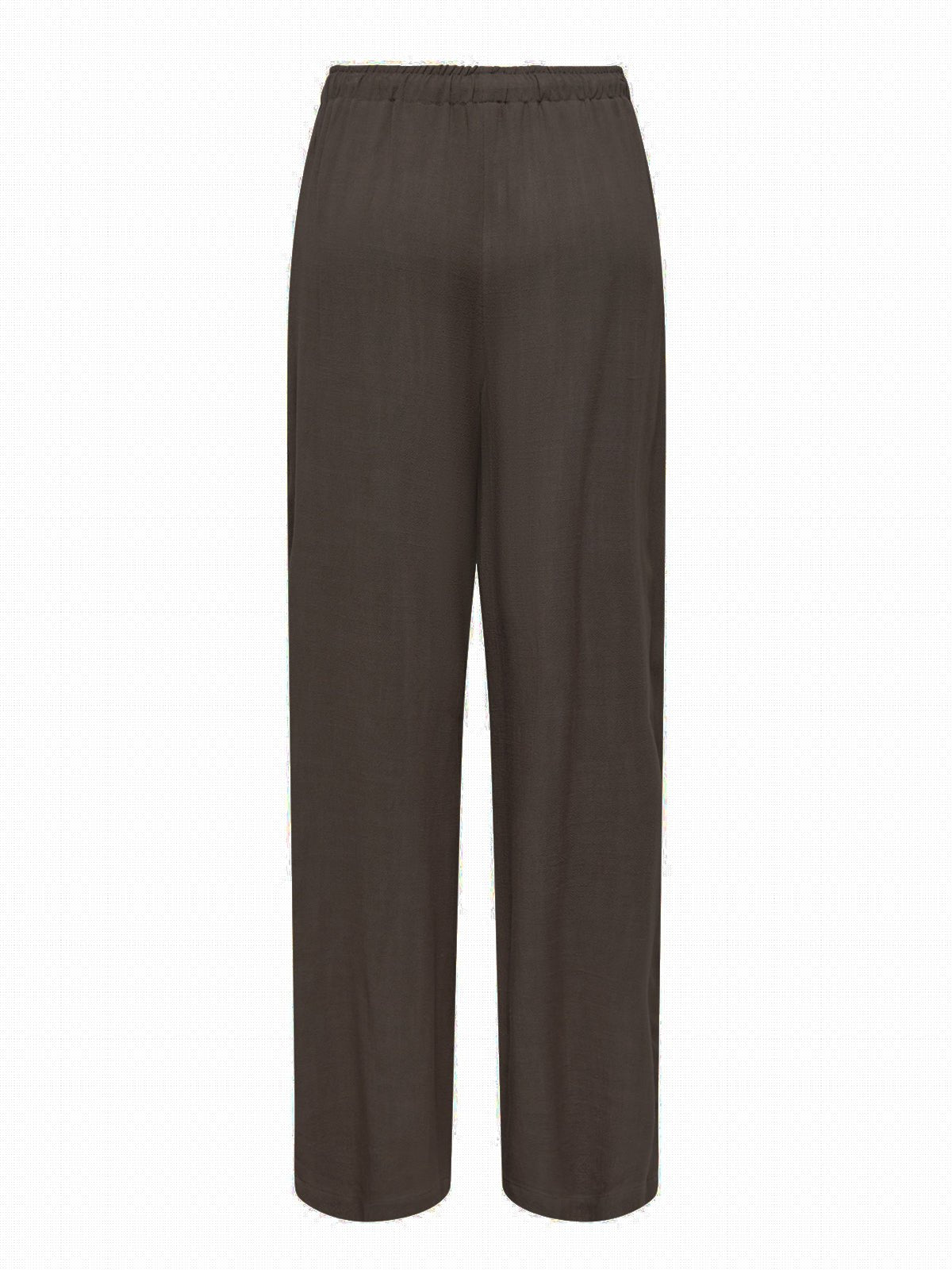 Siesta Linen Trousers Black Coffee - Glebe Fashion
