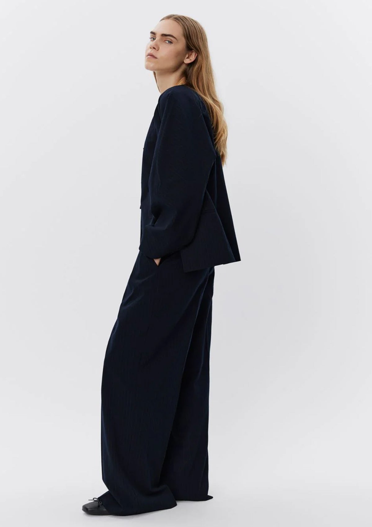 Sofie Schnoor Blazer Navy - Glebe Fashion
