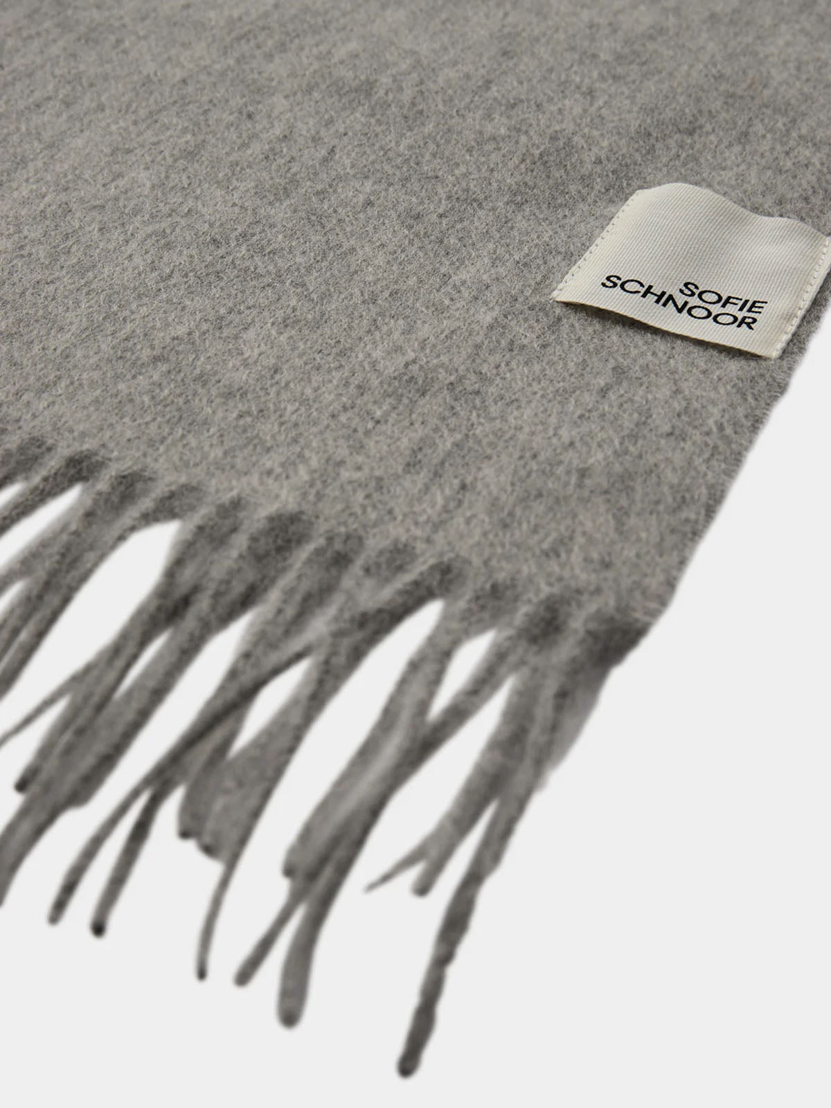 Sofie Schnoor Scarf Light Grey - Glebe Fashion