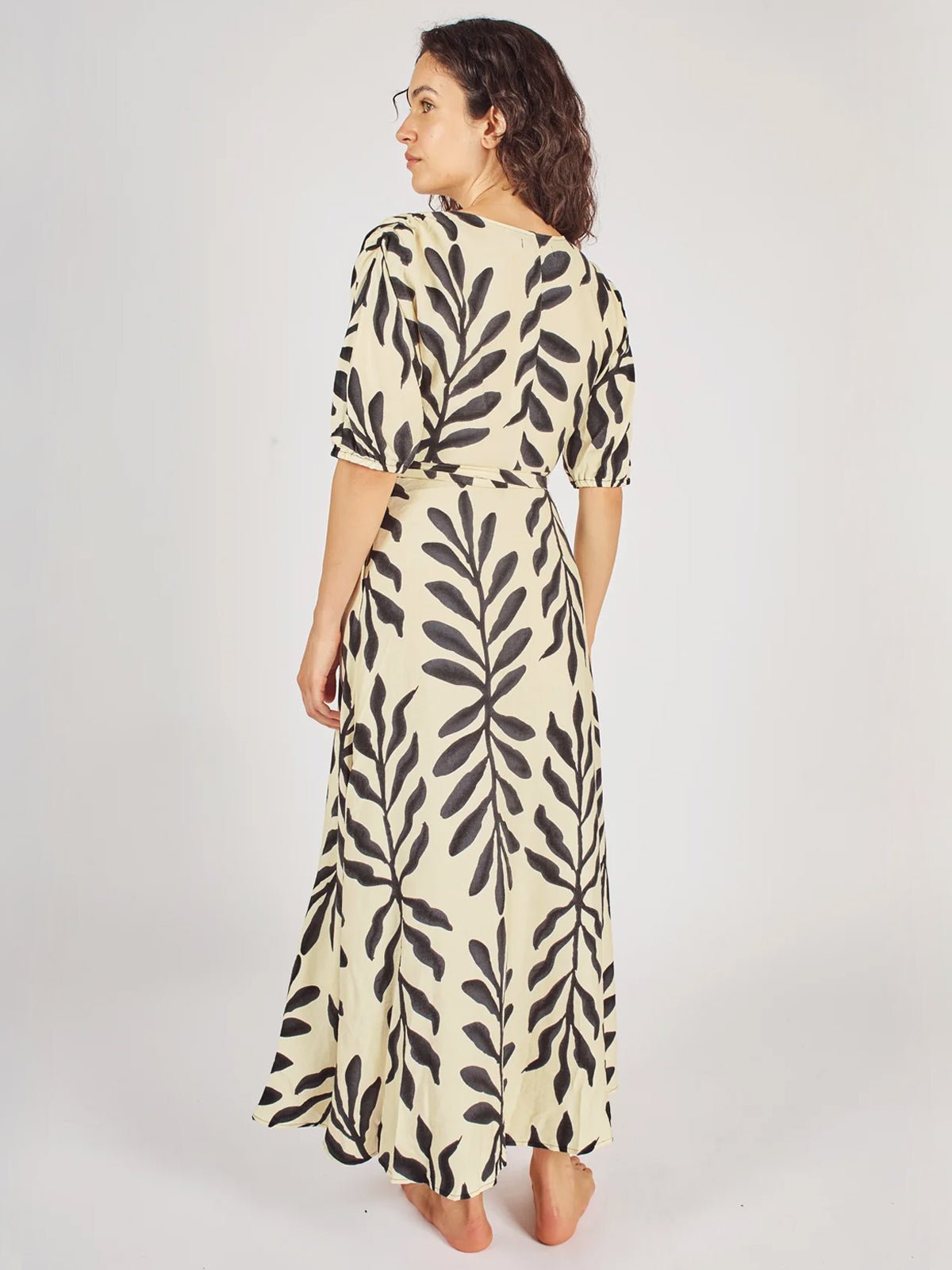 Traffic People Before Midnight Charlie Wrap Dress - Glebe Fashion