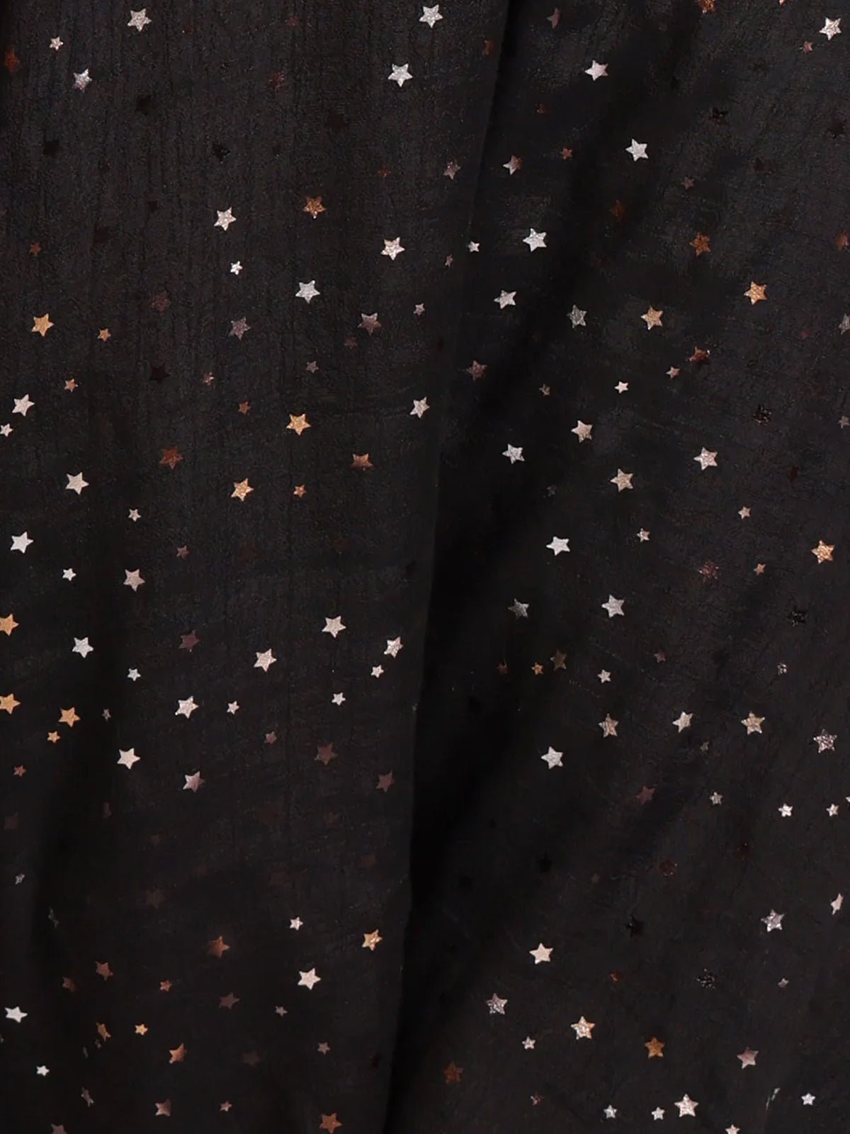 Traffic People Fusion Dress Black Star Print - Glebe Fashion