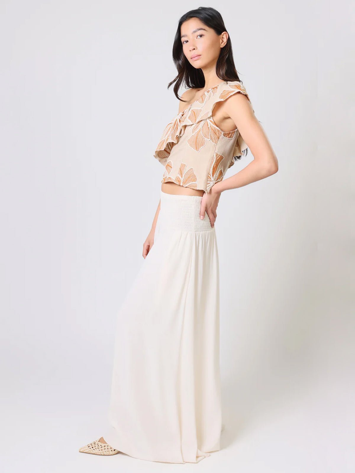 Traffic People Grace & Maude Bella Top Brown - Glebe Fashion