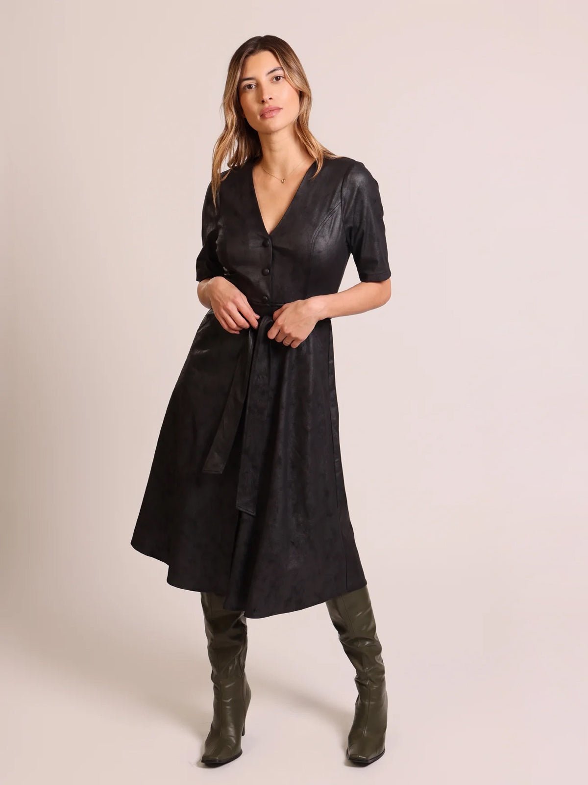 Traffic People Silence In The Night Avengers Dress - Glebe Fashion