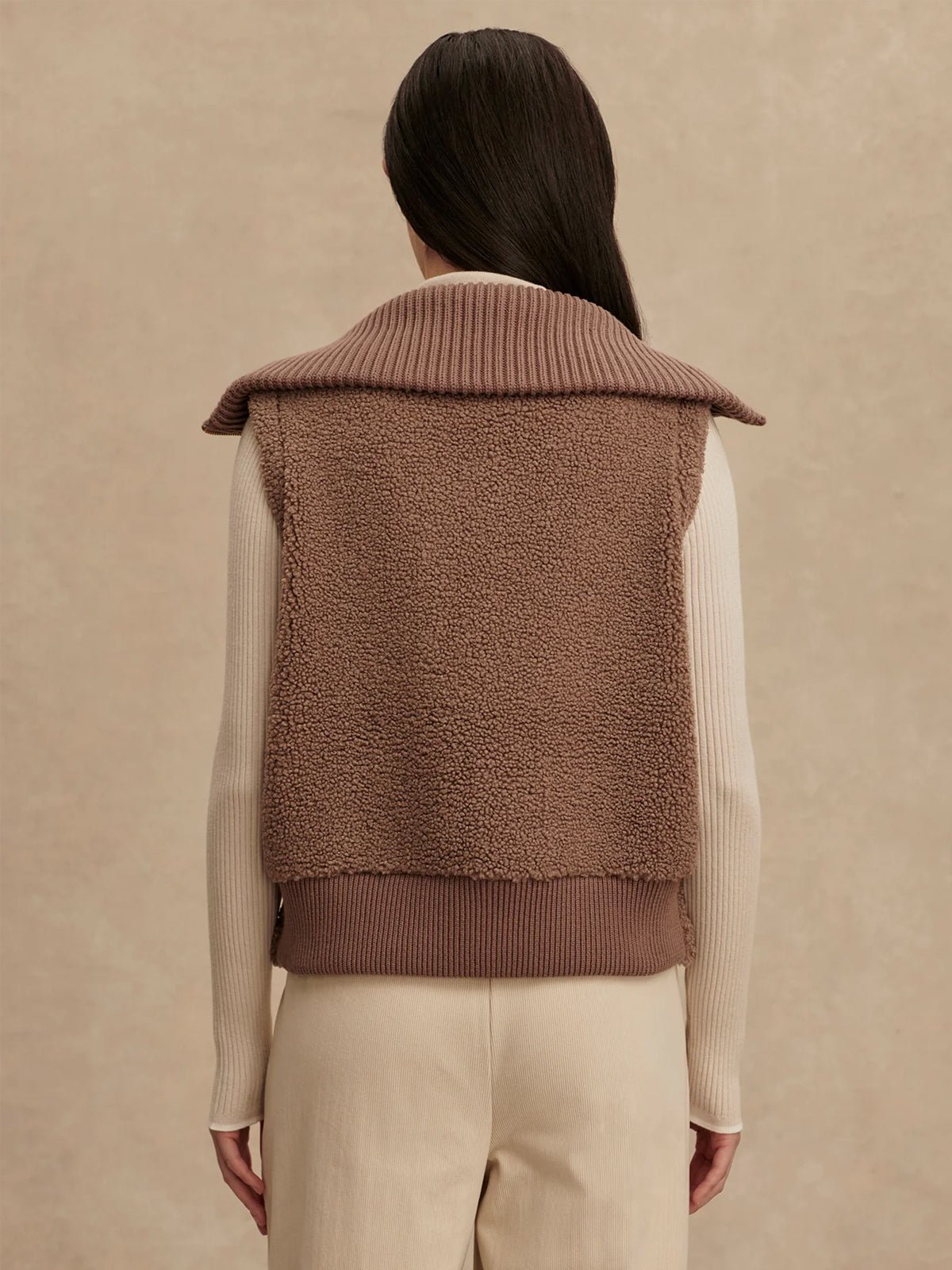 Varley Aspen Gilet Ash Taupe - Glebe Fashion