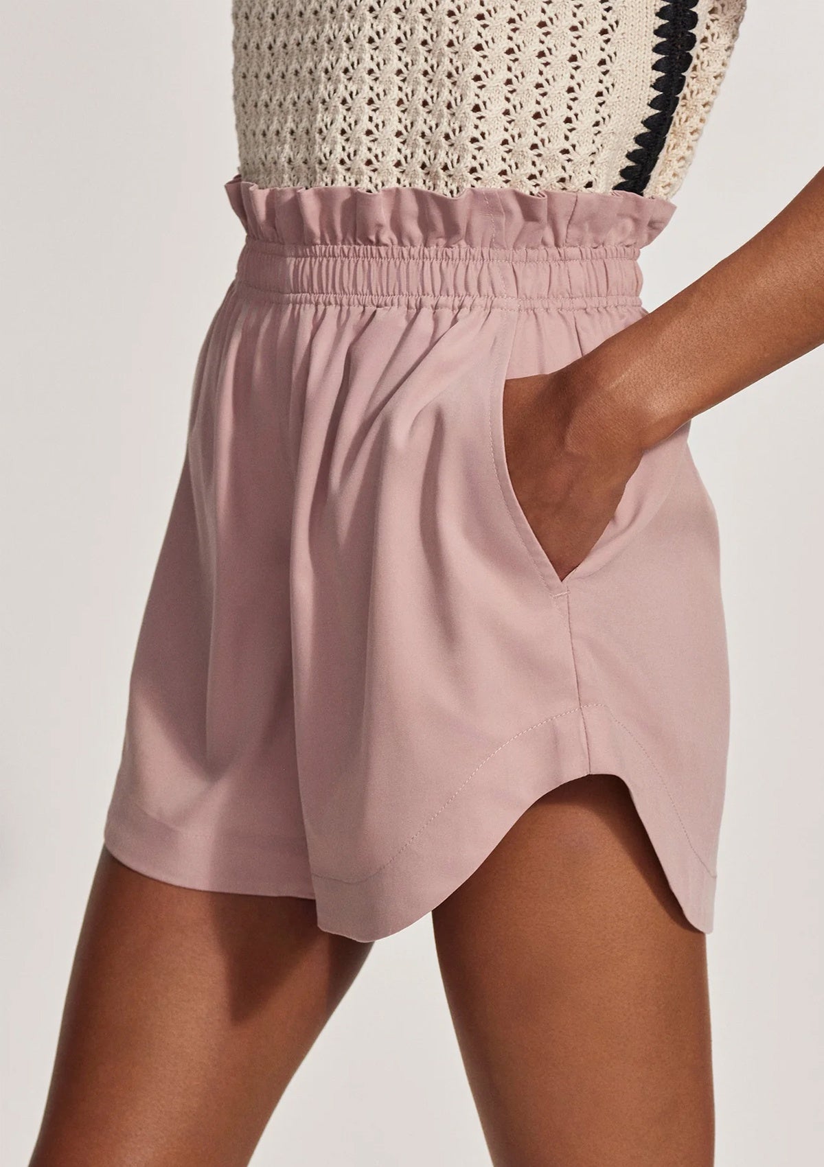 Varley Jonas High Rise Shorts - Glebe Fashion