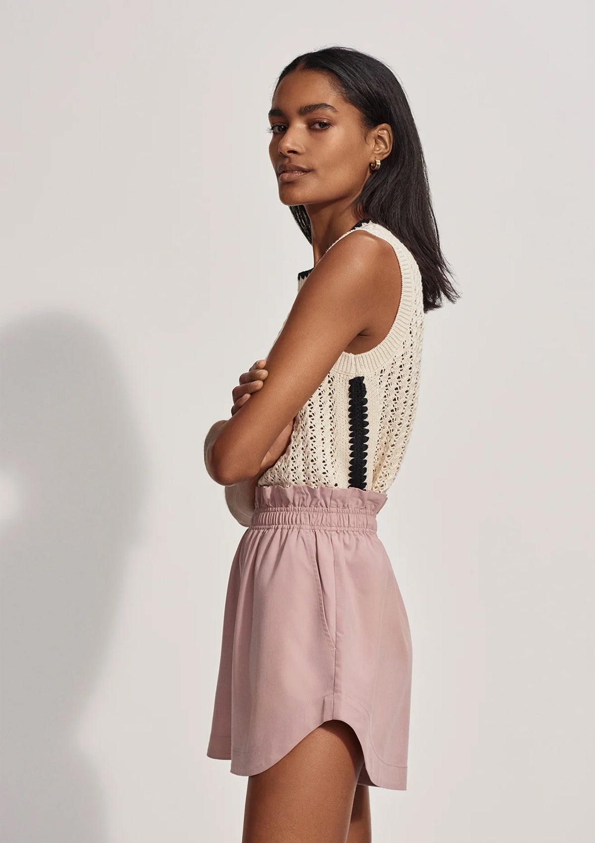 Varley Jonas High Rise Shorts - Glebe Fashion