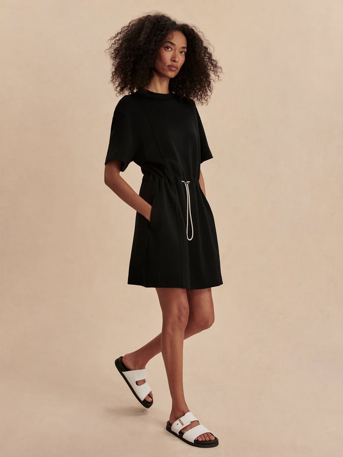 Varley Maple Dress 2.0 Black - Glebe Fashion