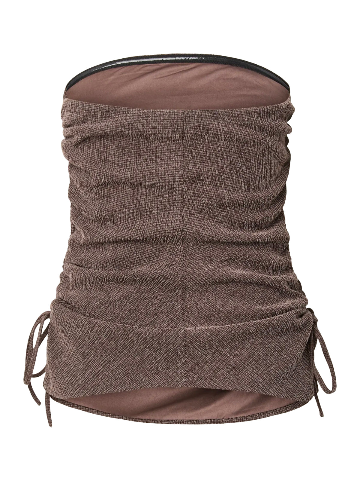 YAS Bela Tube Top Coffee Bean - Glebe Fashion