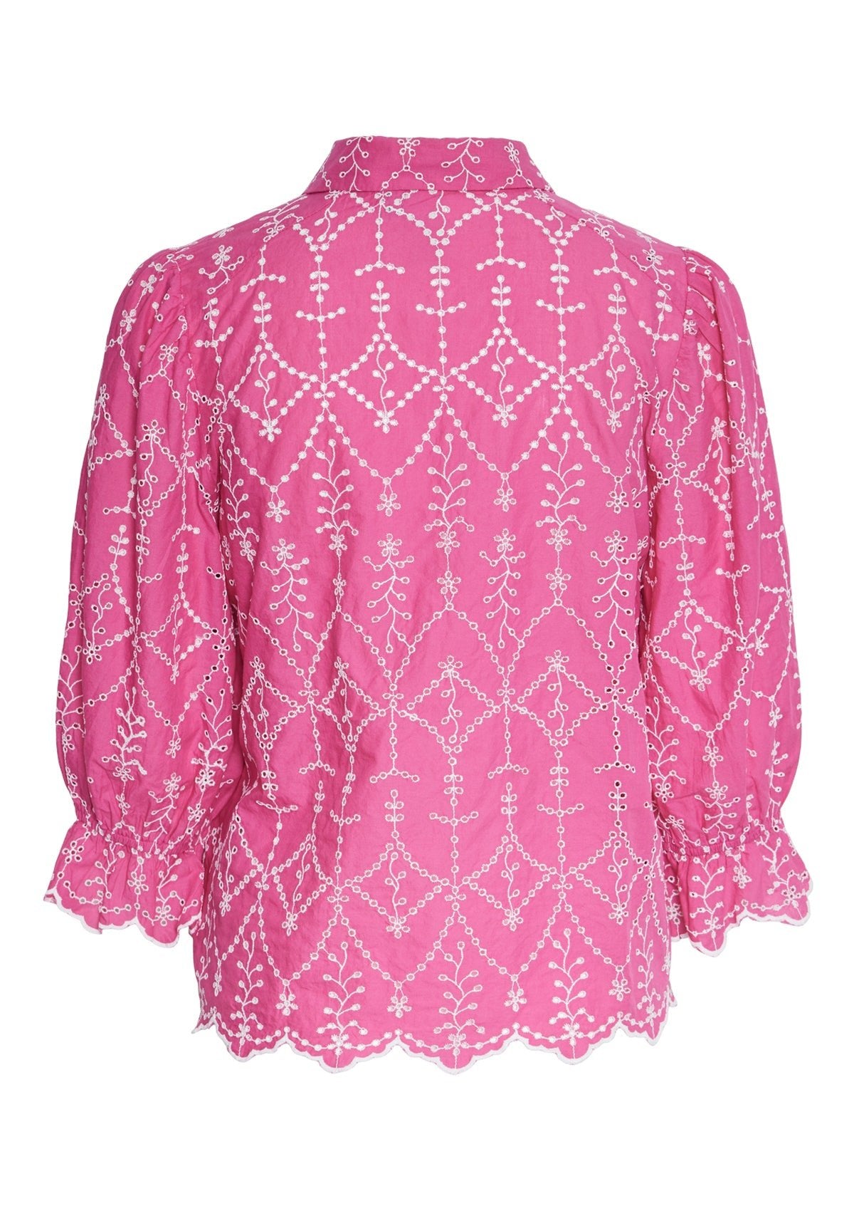 YAS Malura Raspberry Shirt - Glebe Fashion
