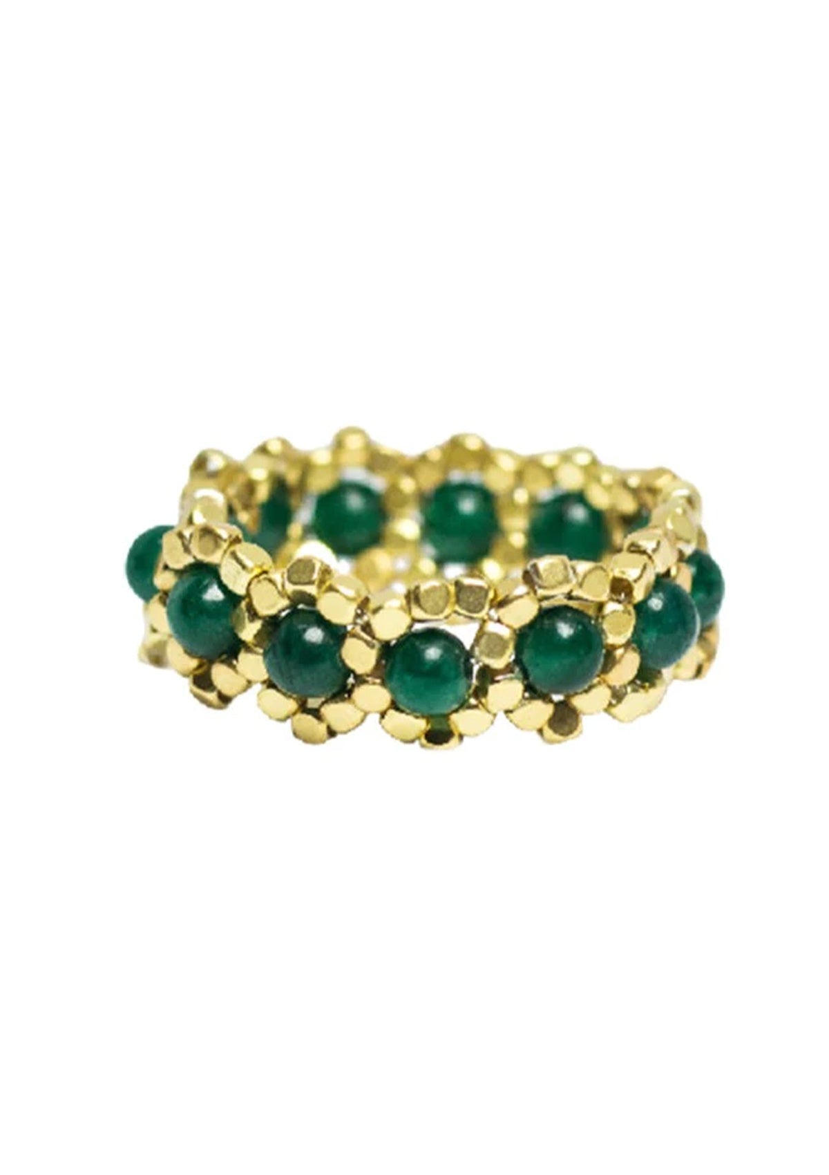 IBU Jewels Ring Princess Green Jade