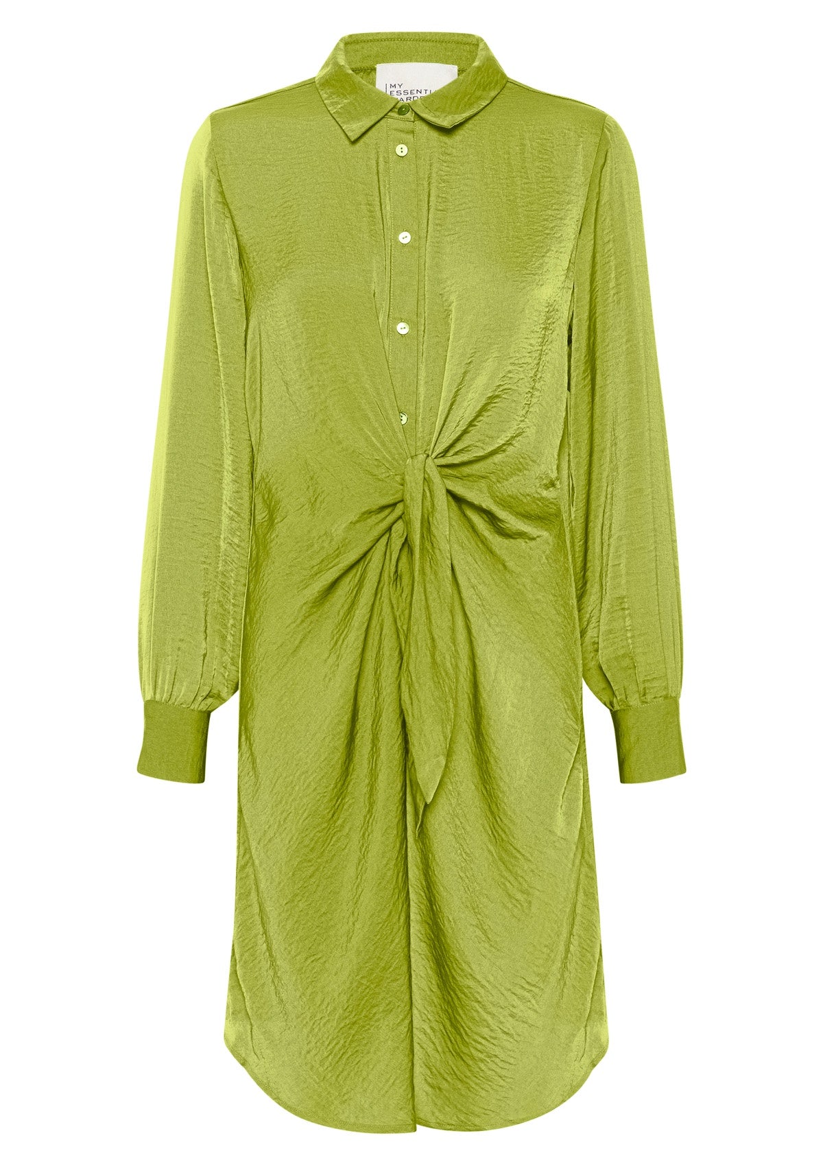 My Essential Wardrobe Alba Dress Forest Green