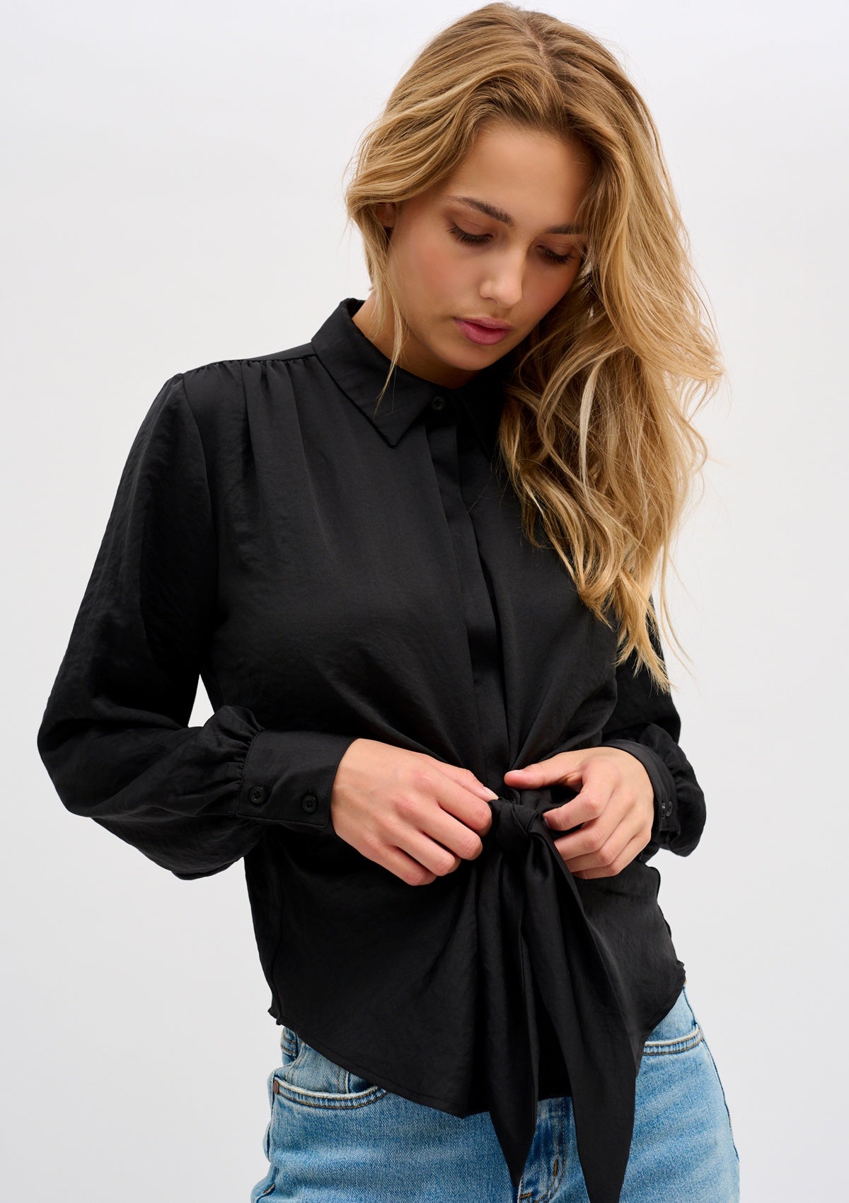 My Essential Wardrobe Hilo Knot Blouse