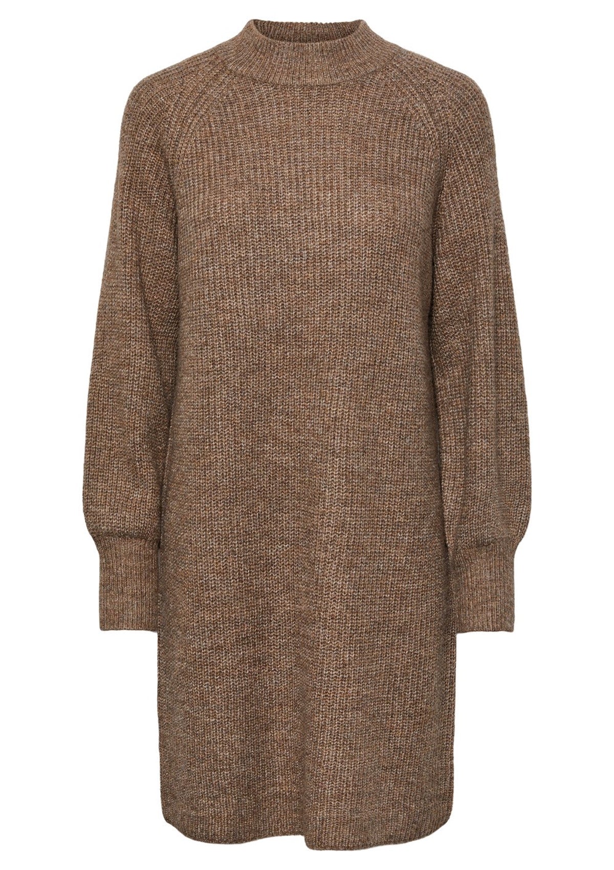 Pieces Natalie Long Sleeve Knit Dress Fossil