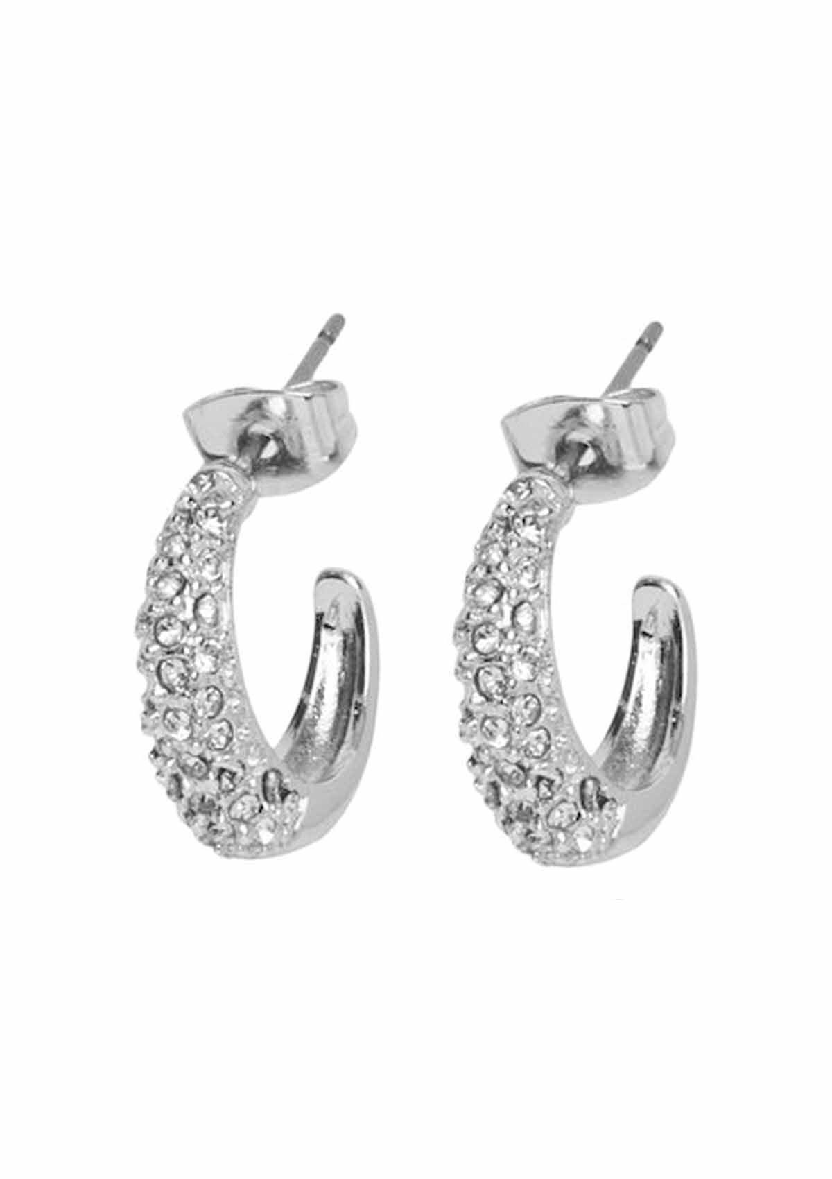 Pieces Sterling Silver Hoop Earrings