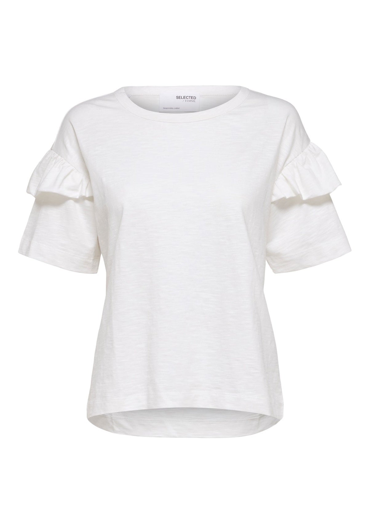 Selected Femme Rylie Florence Tee White