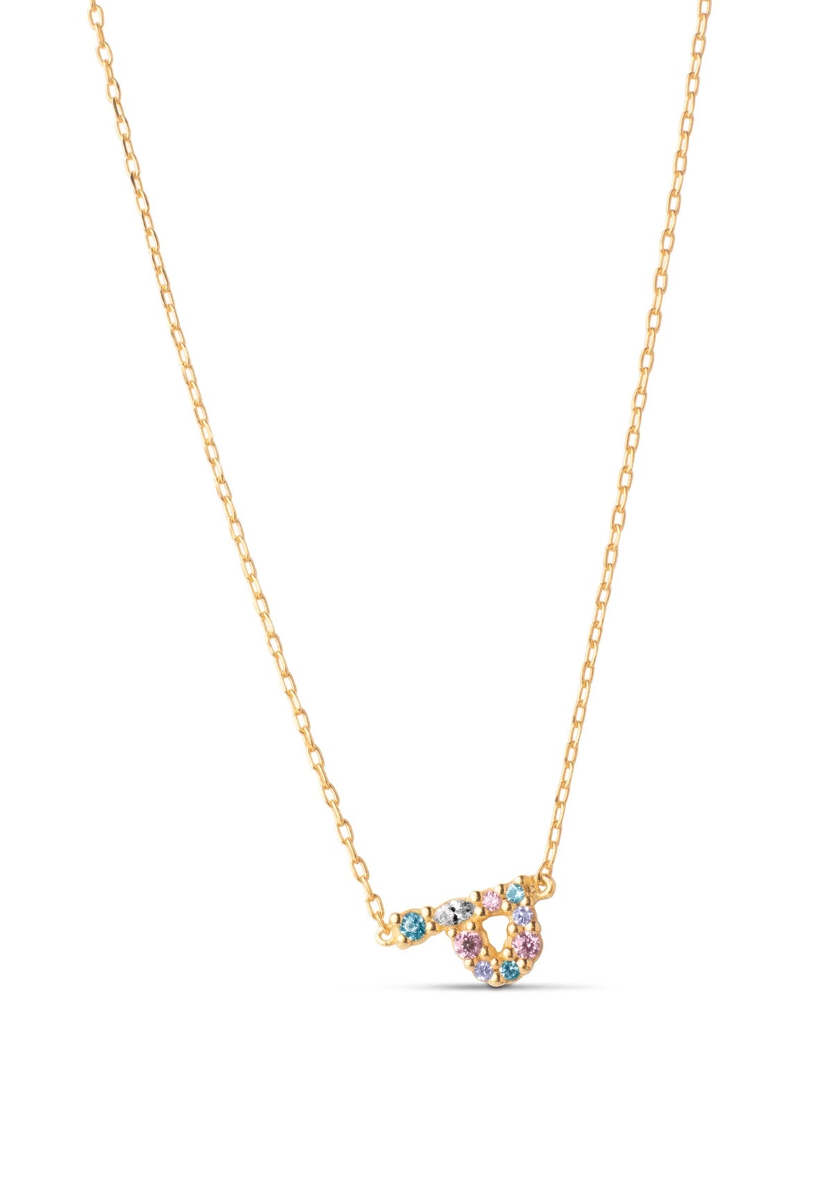 Enamel Copenhagen My Name 'P' Necklace - Glebe Fashion