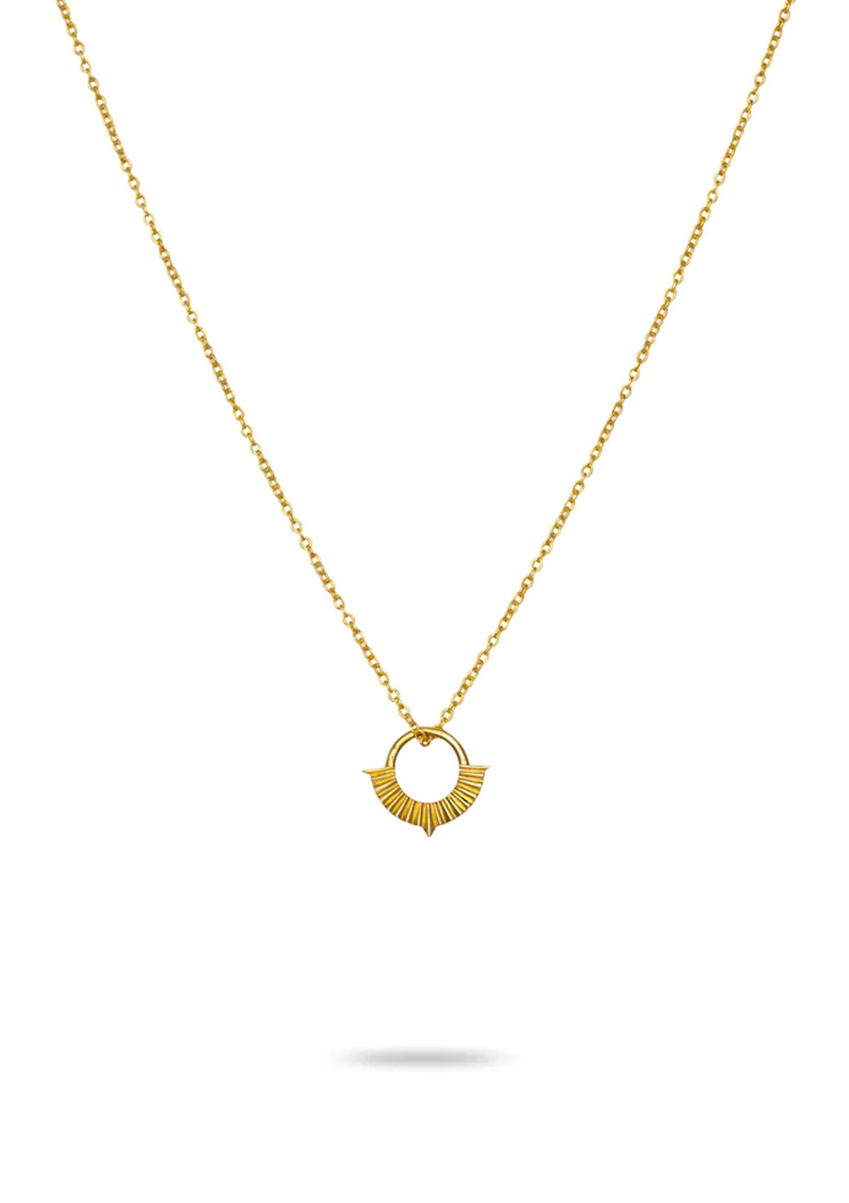 One & Eight Gold Wren Necklace